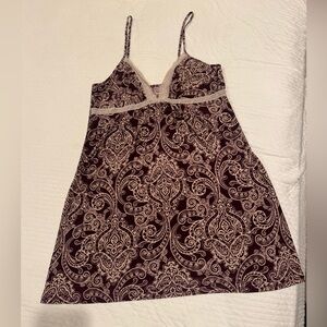 Elegant Lace Trimmed Nightgown